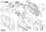 Bosch 3 601 EA6 100 Gst 18 V-Li B Cordless Jigsaw 18 V / Eu Spare Parts